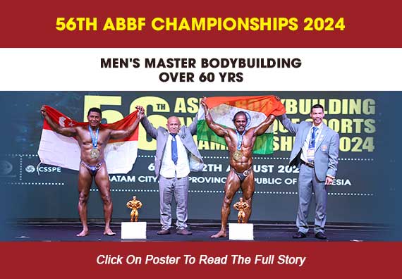 MEN'S MASTER BODYBUILDING OVER 60 YRS...